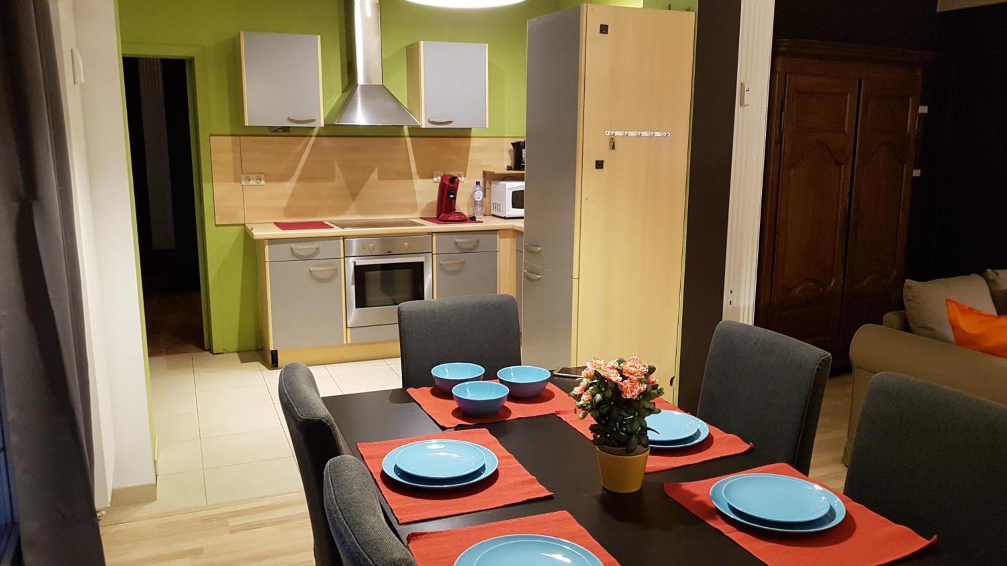 Apartment Chez Esmara Et Philippe Брюксел Стая снимка